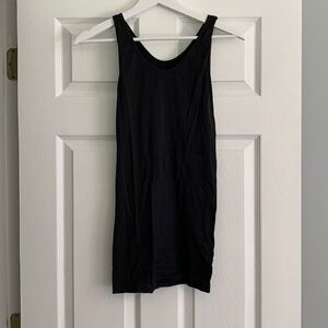 Black fitted mini dress size small